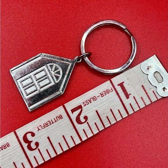 925 Silver Key Chain with an Old fashioned Key - Picture 4 of 4